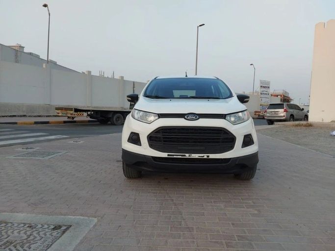 Подержанный Ford EcoSport II, 1.5 л, 2017 в Шардже от Laqtah Used Cars Белый цвет. GCC | AUTO.AE