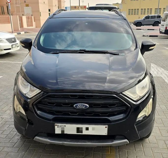Used Ford EcoSport II Facelift, 2.0 l, 2019 in Sharjah by Ardh Al Ahlam Used Cars, Black color. American Specs | AUTO.AE