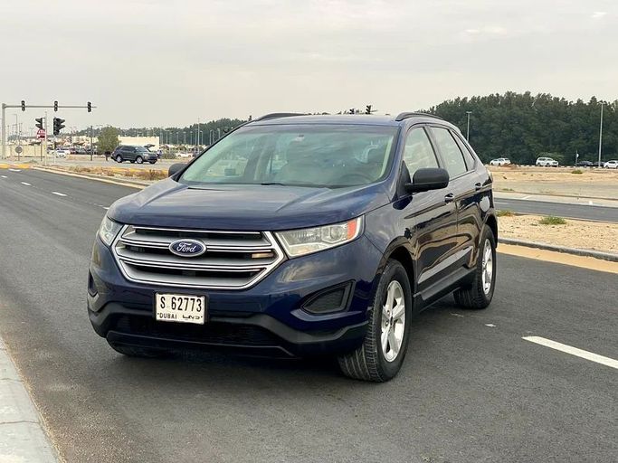 Подержанный Ford Edge II, 2.7 л, 2016 в Шардже от Al Saqr Al Mutaliq Синий цвет. GCC | AUTO.AE