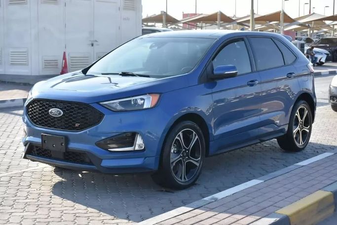 Подержанный Ford Edge II Рестайлинг, 2.7 л, 2019 в Шардже от Alfaris Used Cars Синий цвет. Other | AUTO.AE
