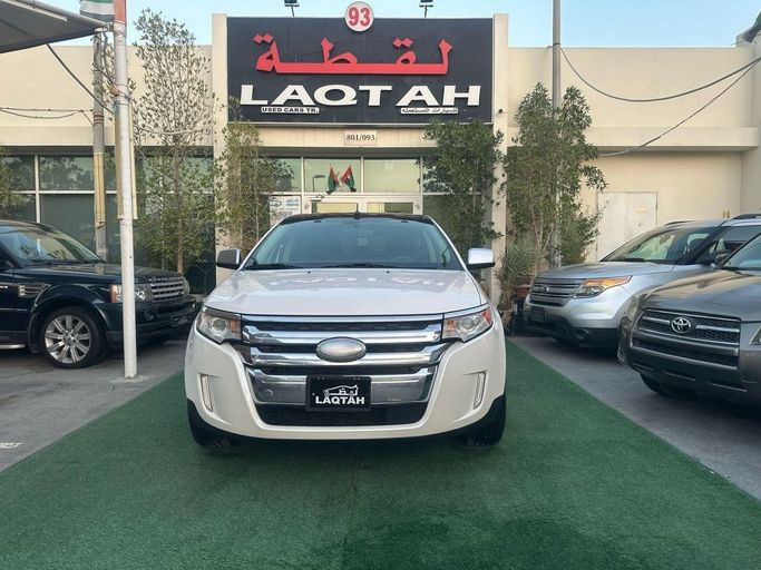 Used Ford Edge I Facelift, 3.5 l, 2014 in Sharjah by Laqtah Used Cars, White color. GCC Specs | AUTO.AE