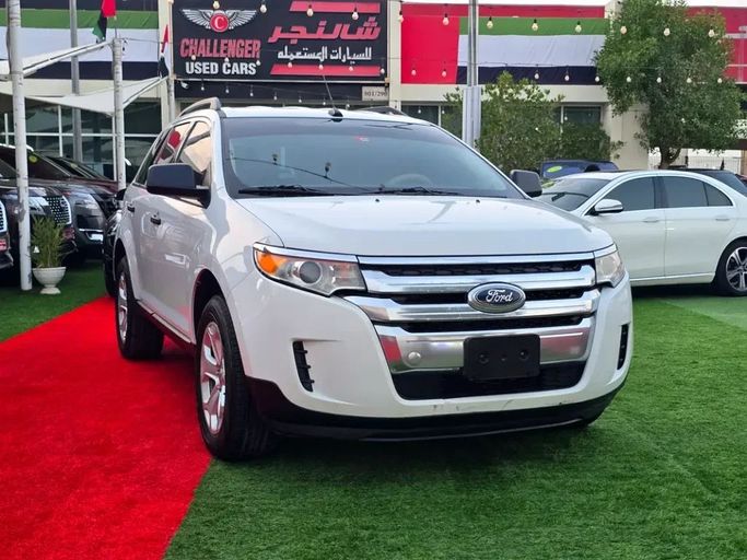 Used Ford Edge I Facelift, 3.5 l, 2014 in Sharjah by Challenger Used Cars, White color. GCC Specs | AUTO.AE