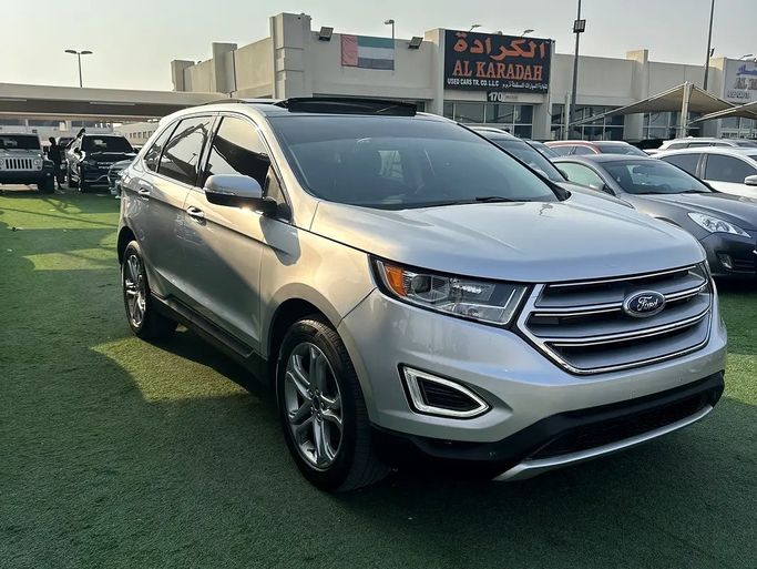 مستعملة Ford Edge ثانياً, 2.0 l, 2018 في في الشارقة من AL KARADAH USED CARS TRADING، اللون فضي. المواصفات الأمريكية | AUTO.AE | إعلان #271624