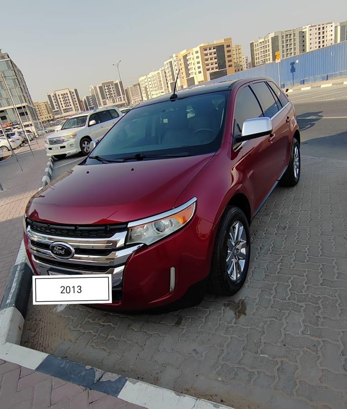 Подержанный ⁦Ford Edge I Рестайлинг, 3.5 л, 2013⁩ в ОАЭ, Шарджа Красный цвет. GCC | AUTO.AE | Объявление #285846