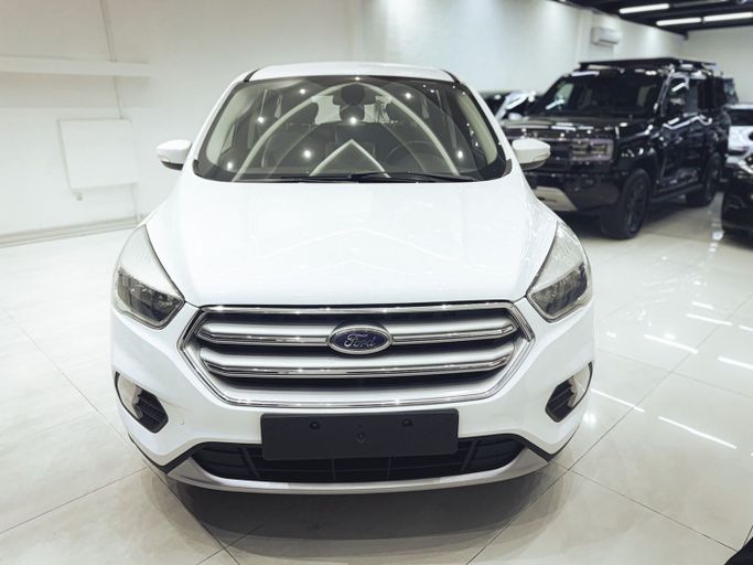Used Ford Escape III Facelift, 2.0 l, 2019 in Sharjah by Ryno Cars, White color. GCC Specs | AUTO.AE