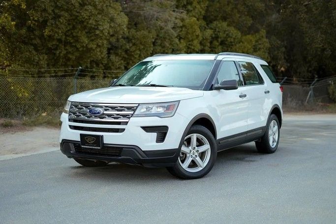 Used Ford Explorer V Facelift, 3.7 l, 2018 in Sharjah by First Choice Cars, White color. GCC Specs | AUTO.AE