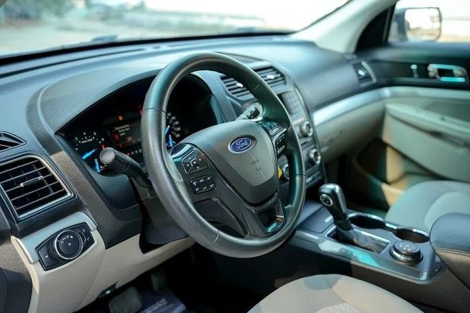 Used Ford Explorer V Facelift, 3.7 l, 2018 in Sharjah by First Choice Cars, White color. GCC Specs | AUTO.AE