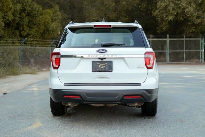 Used Ford Explorer V Facelift, 3.7 l, 2018 in Sharjah by First Choice Cars, White color. GCC Specs | AUTO.AE