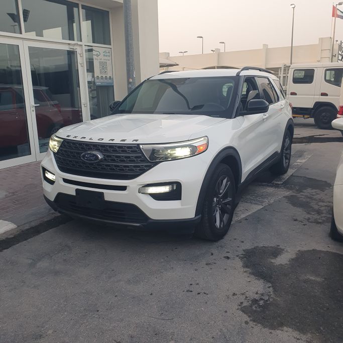 مستعملة Ford Explorer سادساً, 2.3 l, 2022 في في الشارقة من Ishtar Used Cars، اللون أبيض. المواصفات الأمريكية | AUTO.AE | إعلان #271819