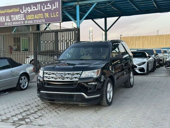 Подержанный ⁦Ford Explorer V Рестайлинг 2, 3.5 л, 2019⁩ в ОАЭ, Шарджа от AL TAWEEL MOTORS Черный цвет. Американская | AUTO.AE | Объявление #288599