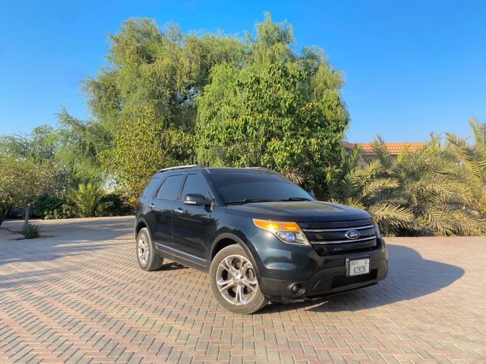 Подержанный ⁦Ford Explorer V, 3.5 л, 2014⁩ в ОАЭ, Шарджа Зеленый цвет. GCC | AUTO.AE | Объявление #291889