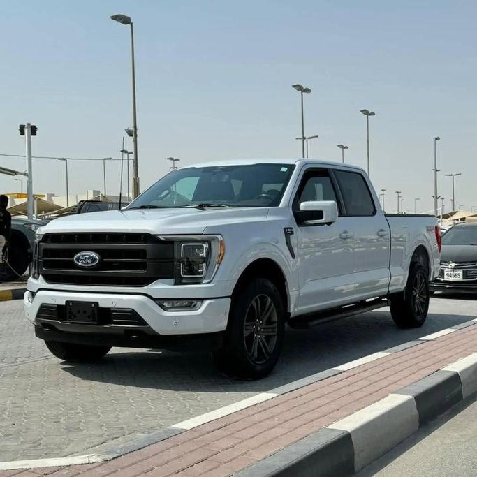 Used Ford F-150 XIV, 3.5 l, 2022 in Sharjah by Alfaris Used Cars, White color. Other | AUTO.AE