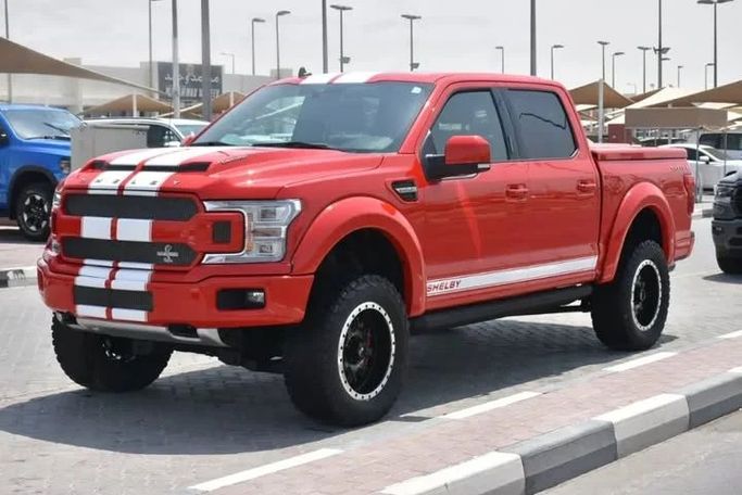 Used Ford F-150 XIV, 5.0 l, 2020 in Sharjah by Alfaris Used Cars, Red color. Other | AUTO.AE