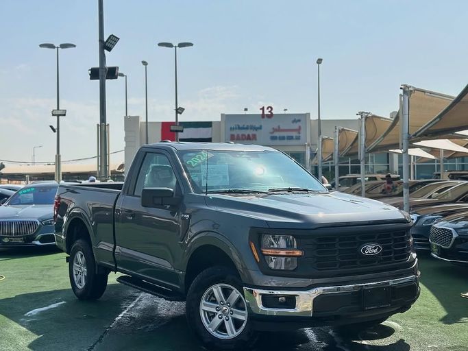 New Ford F-150 XIV Facelift, 5.0 l, 2024 in Sharjah by Badar Used Cars, Grey color.  | AUTO.AE