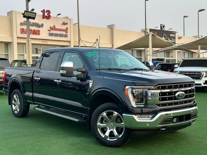 Used Ford F-150 XIV, 5.0 l, 2023 in Sharjah by Badar Used Cars, Black color.  | AUTO.AE