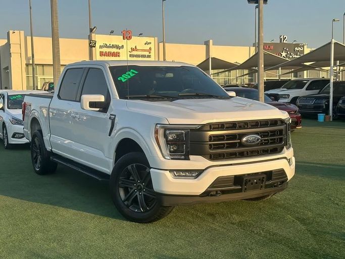 Подержанный Ford F-150 XIV, 3.5 л, 2021 в Шардже от Badar Used Cars Белый цвет.  | AUTO.AE