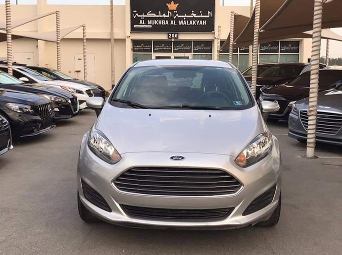Used Ford Fiesta Mk7, 1.0 l, 2019 in Sharjah by Al Nukhba Al Malakyah Used Cars, Silver color. American Specs | AUTO.AE