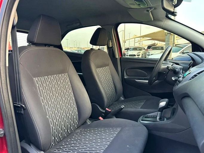 Used Ford Figo II Facelift, 1.5 l, 2019 in Sharjah by Ahmad alkhodari Motors, Red color. GCC Specs | AUTO.AE