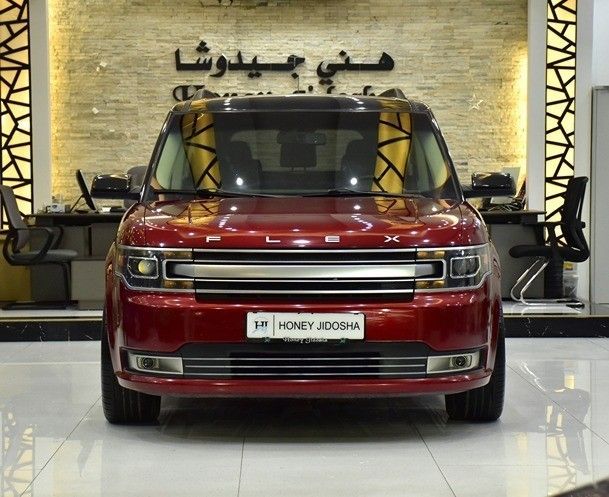مستعملة Ford Flex أنا فيس ليفت, 3.5 l, 2015 في في الشارقة من Honey Jidosha Used Cars Tr.، اللون أحمر. مواصفات الخليج | AUTO.AE | إعلان #253281
