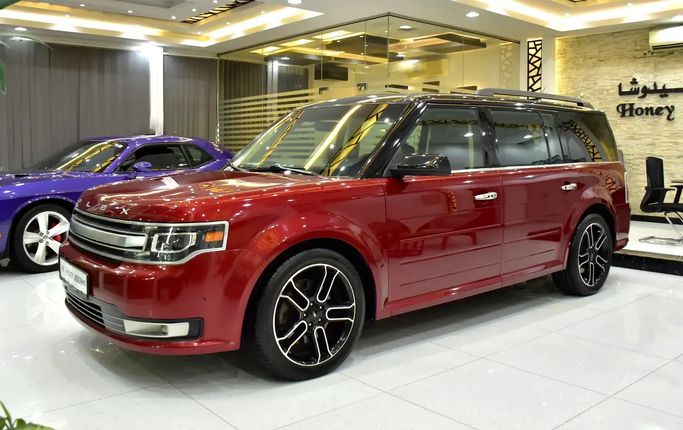 مستعملة Ford Flex أنا فيس ليفت, 3.5 l, 2015 في في الشارقة من Honey Jidosha Used Cars Tr.، اللون أحمر. مواصفات الخليج | AUTO.AE | إعلان #273189