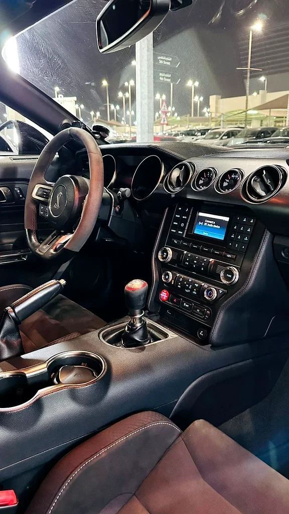 New Ford Mustang VI, 5.0 l, 2016 in Sharjah by Imad Younis Almani used Cars, Grey color. GCC Specs | AUTO.AE