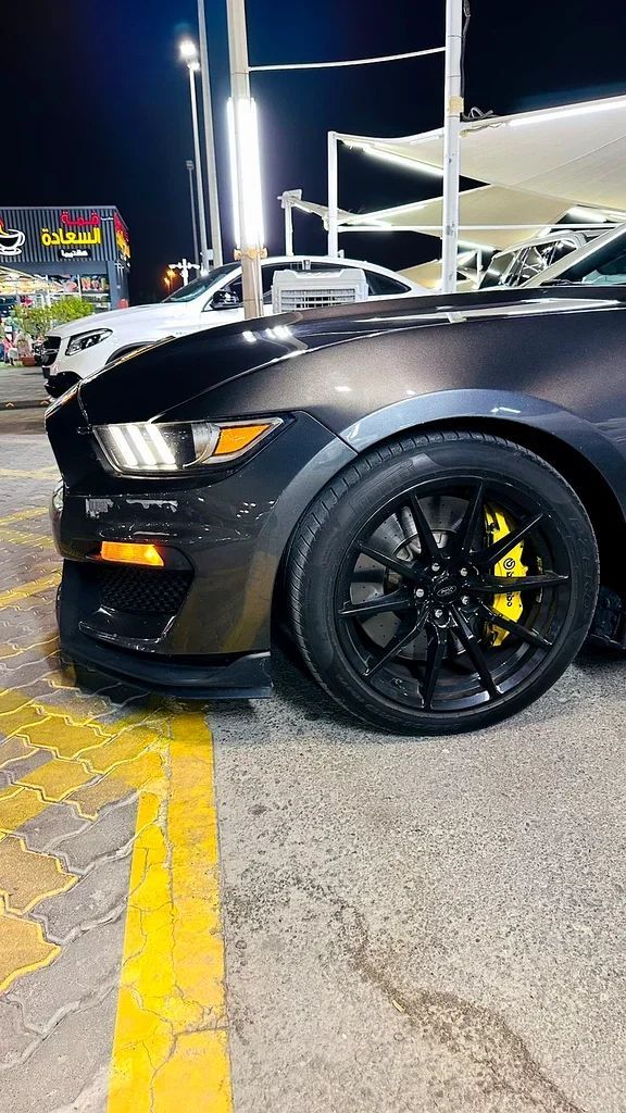 New Ford Mustang VI, 5.0 l, 2016 in Sharjah by Imad Younis Almani used Cars, Grey color. GCC Specs | AUTO.AE