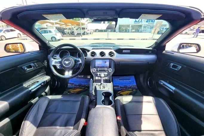 Used Ford Mustang VI Facelift, 2.3 l, 2023 in Sharjah by Wadishee Used Cars, White color. American Specs | AUTO.AE