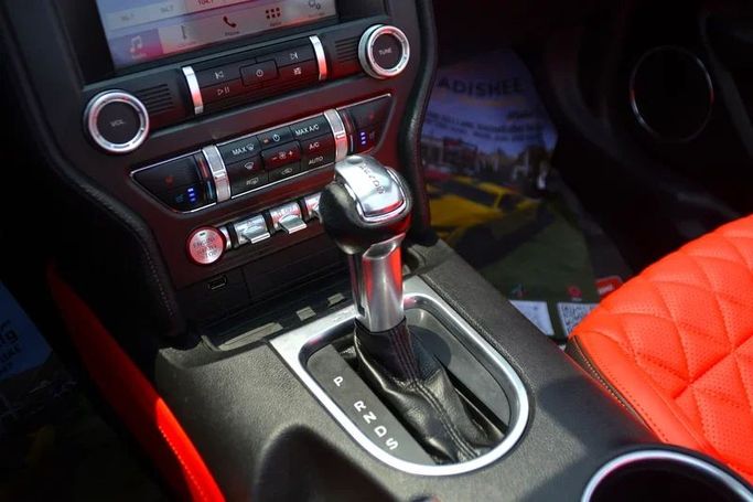 Used Ford Mustang VI Facelift, 2.3 l, 2019 in Sharjah by Wadishee Used Cars, Red color. American Specs | AUTO.AE