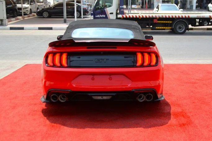 Used Ford Mustang VI Facelift, 2.3 l, 2019 in Sharjah by Wadishee Used Cars, Red color. American Specs | AUTO.AE