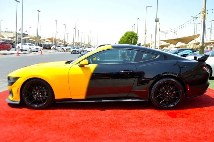 Used Ford Mustang VII, 2.3 l, 2024 in Sharjah by Wadishee Used Cars, Yellow color. American Specs | AUTO.AE