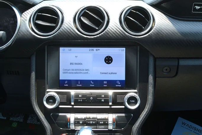 Used Ford Mustang VI Facelift, 2.3 l, 2020 in Sharjah by Wadishee Used Cars, White color. American Specs | AUTO.AE