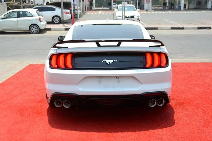 Used Ford Mustang VI Facelift, 2.3 l, 2020 in Sharjah by Wadishee Used Cars, White color. American Specs | AUTO.AE