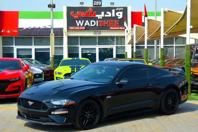 Used Ford Mustang GT Performance VI Facelift, 5.0 l, 2022 in Sharjah by Wadishee Used Cars, Black color. Korean Specs | AUTO.AE