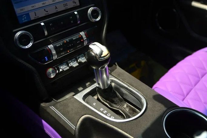 Used Ford Mustang VI Facelift, 5.0 l, 2019 in Sharjah by Wadishee Used Cars, Purple color. American Specs | AUTO.AE