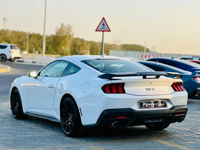 Подержанный Ford Mustang VII, 2.3 л, 2024 в Шардже от Kandy Cars Белый цвет. Other | AUTO.AE