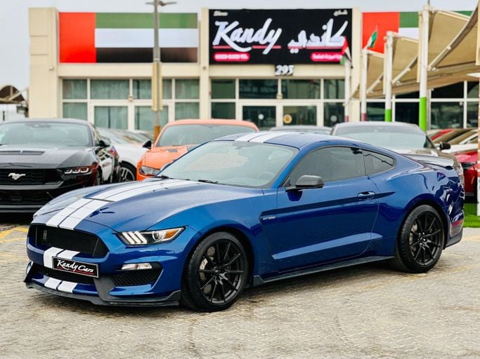 Подержанный Ford Mustang VI, 5.2 л, 2017 в Шардже от Kandy Cars Синий цвет. Other | AUTO.AE