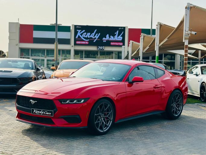 Подержанный Ford Mustang VII, 2.3 л, 2024 в Шардже от Kandy Cars Красный цвет. Other | AUTO.AE