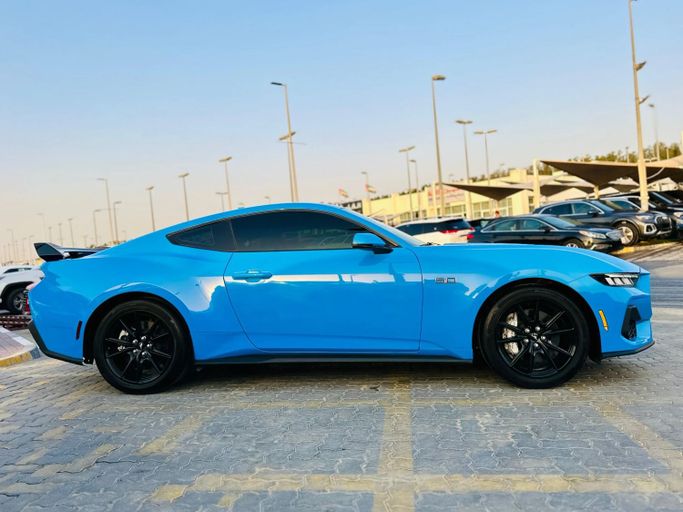 Used Ford Mustang GT Performance VII, 5.0 l, 2024 in Sharjah by Kandy Cars, Blue color. American Specs | AUTO.AE