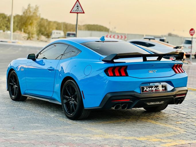 Used Ford Mustang GT Performance VII, 5.0 l, 2024 in Sharjah by Kandy Cars, Blue color. American Specs | AUTO.AE
