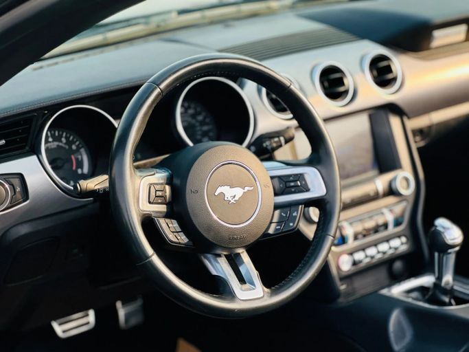 Подержанный Ford Mustang VI Рестайлинг, 2.3 л, 2023 в Шардже от Kandy Cars Черный цвет. Американская | AUTO.AE