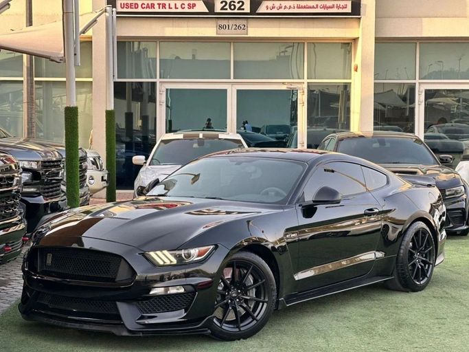 Used Ford Mustang Shelby GT350 VI Facelift, 5.2 l, 2018 in Sharjah by Noor Al Seyoh Used Cars, Black color. GCC Specs | AUTO.AE