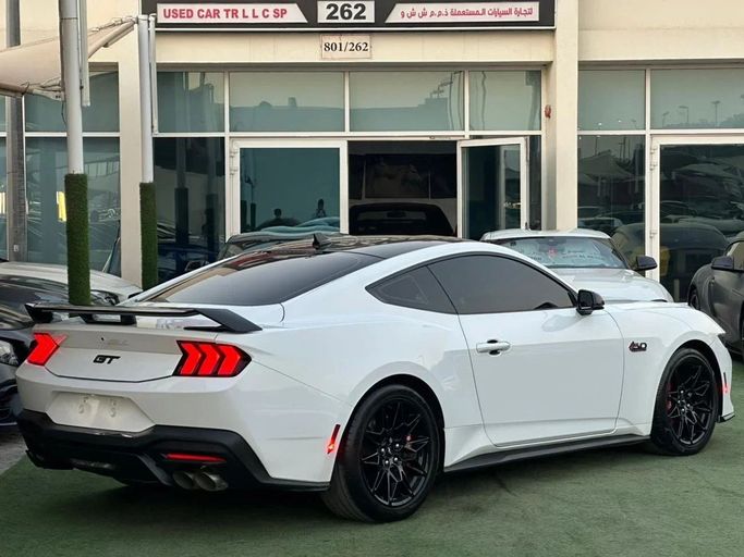 Used Ford Mustang GT Performance VII, 5.0 l, 2024 in Sharjah by Noor Al Seyoh Used Cars, White color. American Specs | AUTO.AE