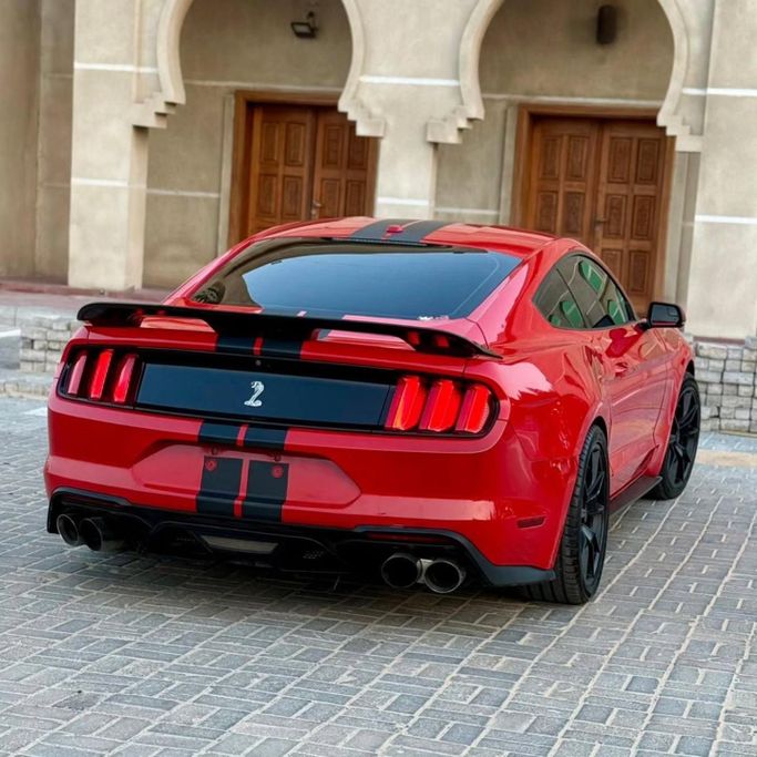 Used Ford Mustang VI, 5.0 l, 2015 in Sharjah by Sarmad Cars, Red color. Other | AUTO.AE