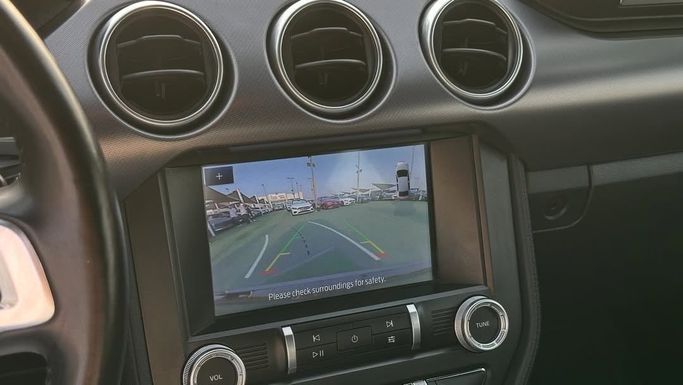 Used Ford Mustang VI Facelift, 5.0 l, 2019 in Sharjah by Badar Used Cars, Black color.  | AUTO.AE