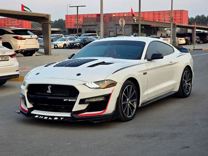 Used Ford Mustang GT Performance VI Facelift, 5.0 l, 2019 in Sharjah by Zone Used Cars, White color. American Specs | AUTO.AE