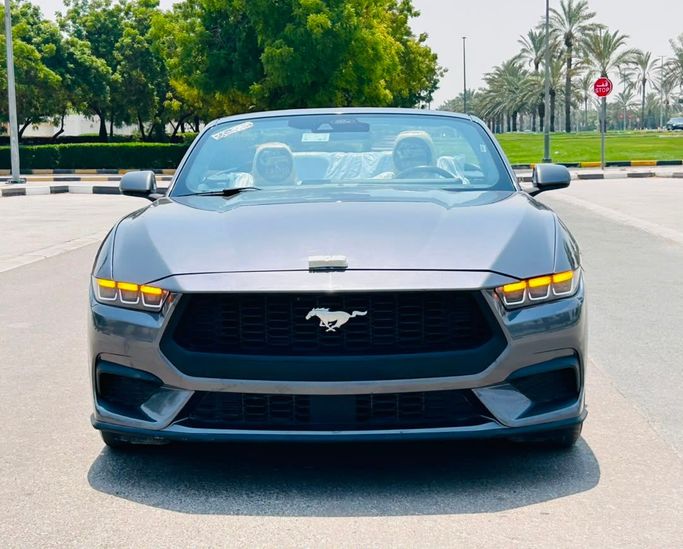 مستعملة Ford Mustang سابعاً, 2.3 l, 2024 في في الشارقة، اللون رمادي. المواصفات الأمريكية | AUTO.AE | إعلان #272463