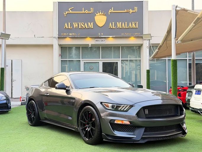Used ⁦Ford Mustang Shelby GT350 VI Facelift, 5.2 l, 2018⁩ in UAE, Sharjah by Al Wisam Al Malaki Used Cars, Grey color. GCC Specs | AUTO.AE | Listing #290359