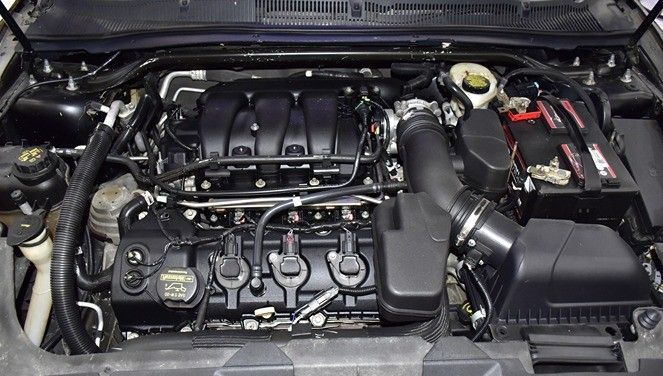 Used Ford Taurus VI Facelift, 3.5 l, 2015 in Sharjah by Honey Gidosha Used Cars Tr., Black color.  | AUTO.AE