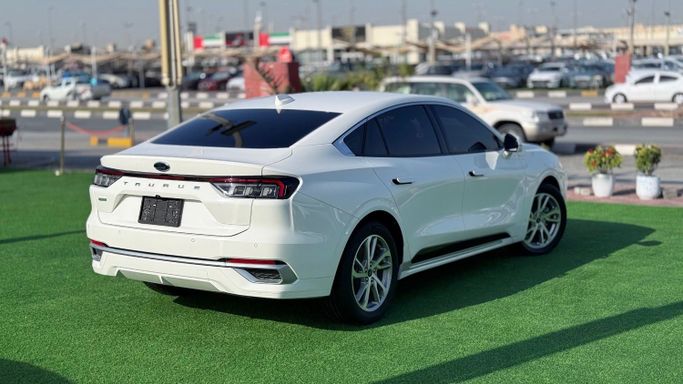 Used Ford Taurus China / GCC, 2 l, 2023 in Sharjah by Badar Used Cars, White color. GCC Specs | AUTO.AE