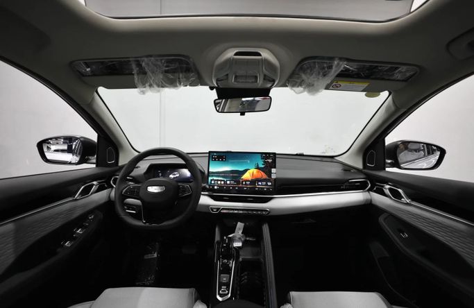 New Geely Coolray I Facelift, 1.5 l, 2025 in Sharjah by Al Qassem Cars Trading, Silver color. GCC Specs | AUTO.AE